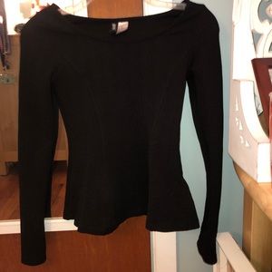 H&M Peplum Top